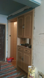 南京华府简美91平两房--木工装修结束鞋柜