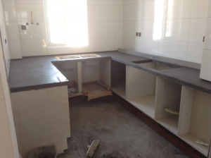 南京大华榴美颂116平瓦工装修工地直播砖砌橱柜师傅