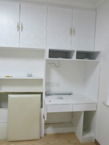 南京蒋王庙街小区80平米装修卧室柜