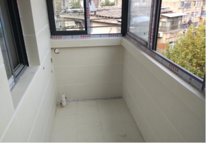 南京装修虎丘路58平方小2房阳台