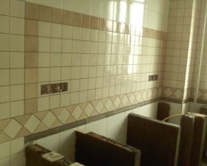 南京大仙林教师公寓和园92平米瓦工装修砖砌橱柜