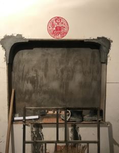 南京玉带园小区90后自主设计,装修小小家背景墙