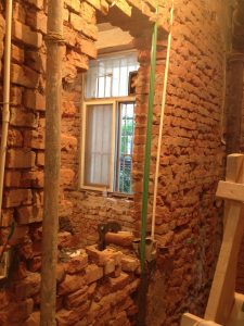 南京天津新村 30年老房装修工地实拍瓦工