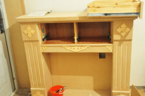 南京剑阁路！纠结摩羯的爱巢搭建木工装修工地书桌