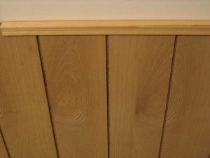 南京140平阳光聚宝山庄木工装修工地随拍护墙板