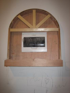 南京140平阳光聚宝山庄木工装修工地随拍假窗