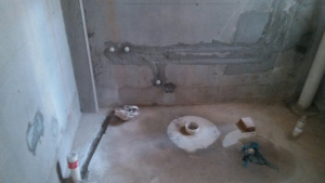 南京钱塘望景田园装修风格水电进行中