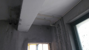 南京钱塘望景田园装修风格水电开槽