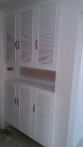 南京旭日上城107简约装修风格木工手艺赏析！鞋柜