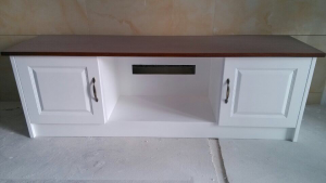 南京旭日上城107简约装修风格木工手艺赏析！电视柜