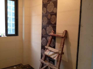 南京111平地中海装修风格瓦工装修瓷砖铺贴