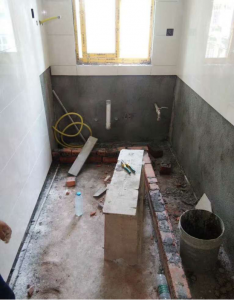 南京银城花园装修工地