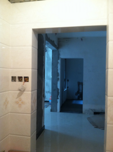 南京浦口江月府86平木瓦工装修