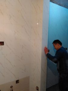 南京94平2室2厅瓦工装修工地实拍