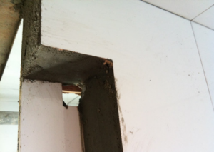 南京江水平装修工地直播瓦工打孔