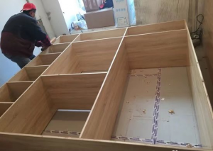  南京旭日上城84平装修柜子