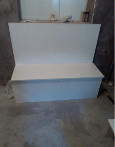 南京珠江路大纱帽巷53平木工周师傅装修工地实拍卡座