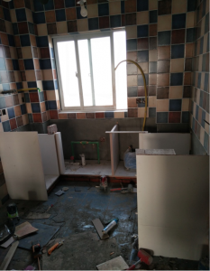 六合龙池湖畔88平米厨房装修