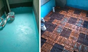 　　南京装修下沉式卫生间和非下沉式卫生间区别！看完顿悟！