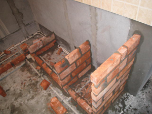 城市边缘的一缕阳光，南京80平小窝装修打造记。砖砌橱柜