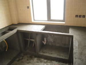 南京80平小窝装修打造记。厨房砖砌橱柜