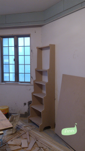 南京银河湾紫苑120平木工装修工地