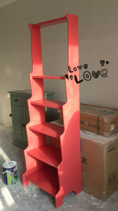 南京120平3室1厅装修油漆工地参观置物架