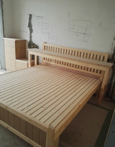 南京104平六合锦绣家园装修木工赵师傅毕业照次卧