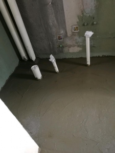 南京125平装修工地实卫生间