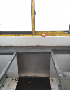 南京蓝天园67平瓦工装修工地