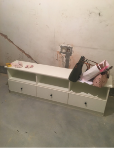 南京大油坊巷2室一厅50平米不到二手房装修中电视柜