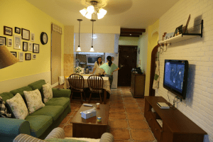 南京翠屏紫气钟山64平小户型装修设计温馨美式乡村风格