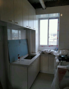 南京小市街51平米木工装修厨房