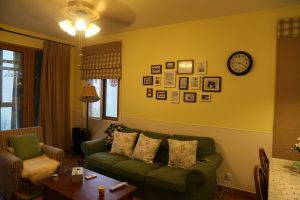 南京翠屏紫气钟山64平小户型装修设计温馨美式乡村风格