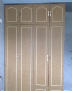 南京宝华招商依云小区江水平装修工地大衣柜