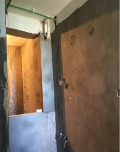 南京百家湖126平二手房装修工地