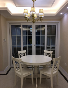 南京富力尚悦居104平混搭风装修餐厅