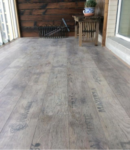 南京复式楼层68平,优雅温暖小家阳台