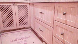 南京89平治东苑混搭风装修工地实拍厨房