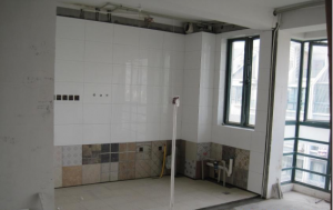 南京江浦 124平方顶楼带阁楼瓦工装修厨房