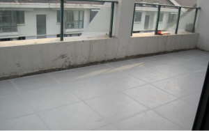 南京江浦 124平方顶楼带阁楼瓦工装修阳台