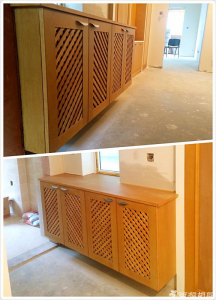 南京银城花园64平米木工装修工地